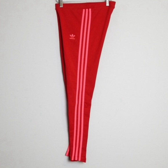 Adidas Original Three Stripe Logo Leggings Tights - Picture 3 of 8